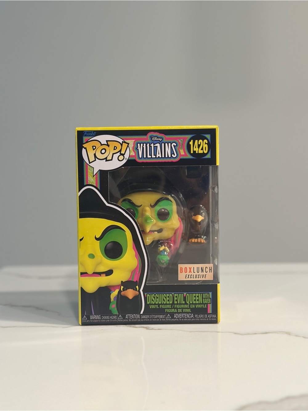 Funko Pop! Disney Villains Disguised Evil Queen - Yellow & Green